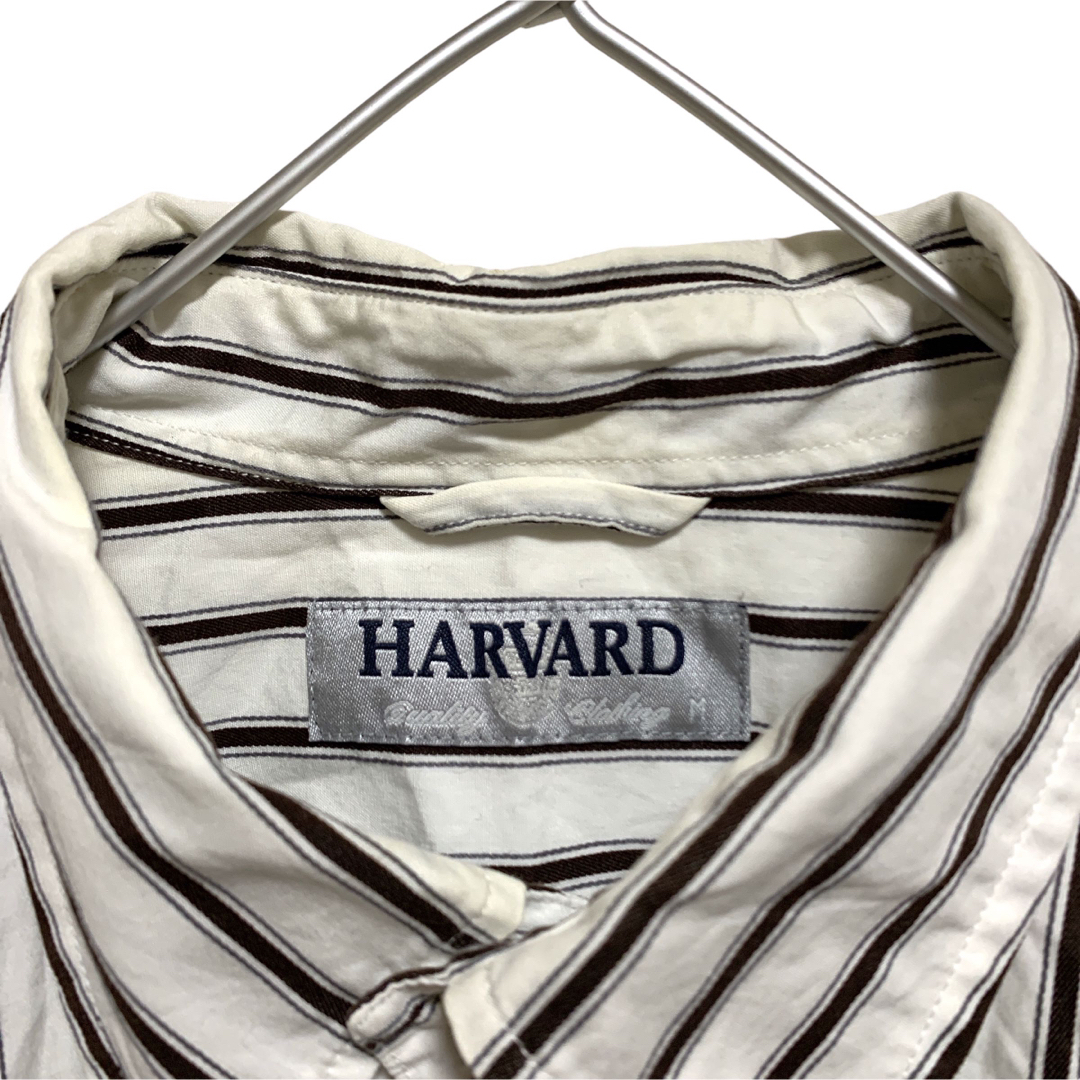 HARVARD(ハーヴァード)の【HARVARD】ハーヴァード 柄シャツ 総柄 ストライプ オープンカラー メンズのトップス(シャツ)の商品写真