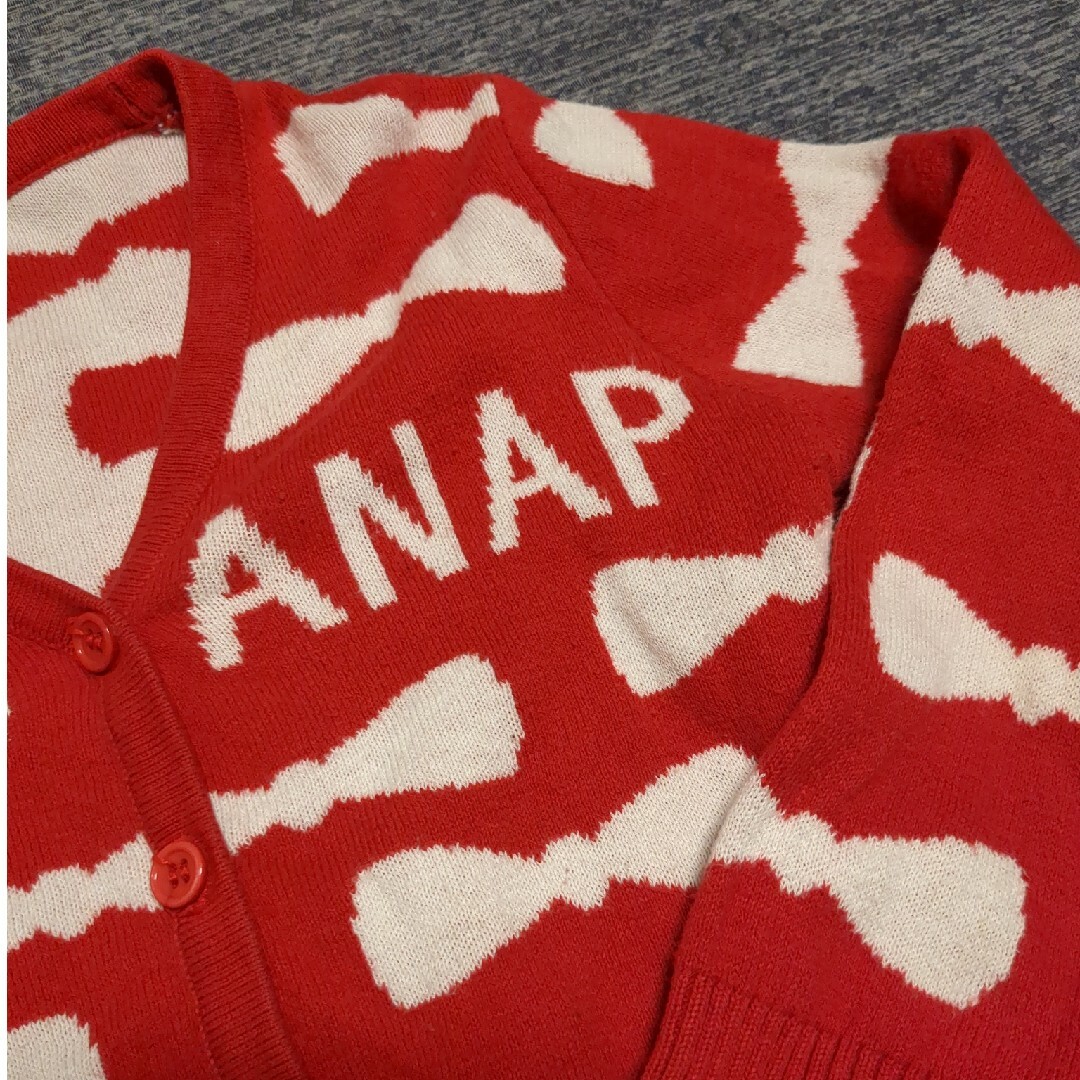 ANAP Kids(アナップキッズ)のANAP　カーディガン キッズ/ベビー/マタニティのキッズ服女の子用(90cm~)(カーディガン)の商品写真