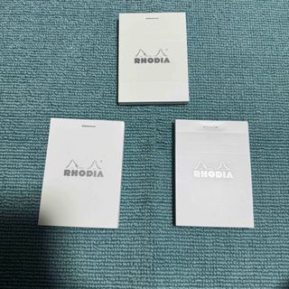 RHODIA - ←新品〒【管理No.0302】ロディア 方眼 No.11 ホワイト 3つ