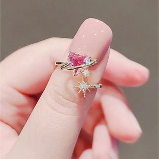 ♡  elegant  heart ring ♡(リング(指輪))