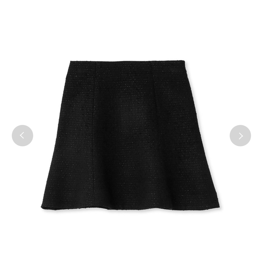 SNIDEL(スナイデル)のsnidel ツイードミニスカート レディースのスカート(ミニスカート)の商品写真