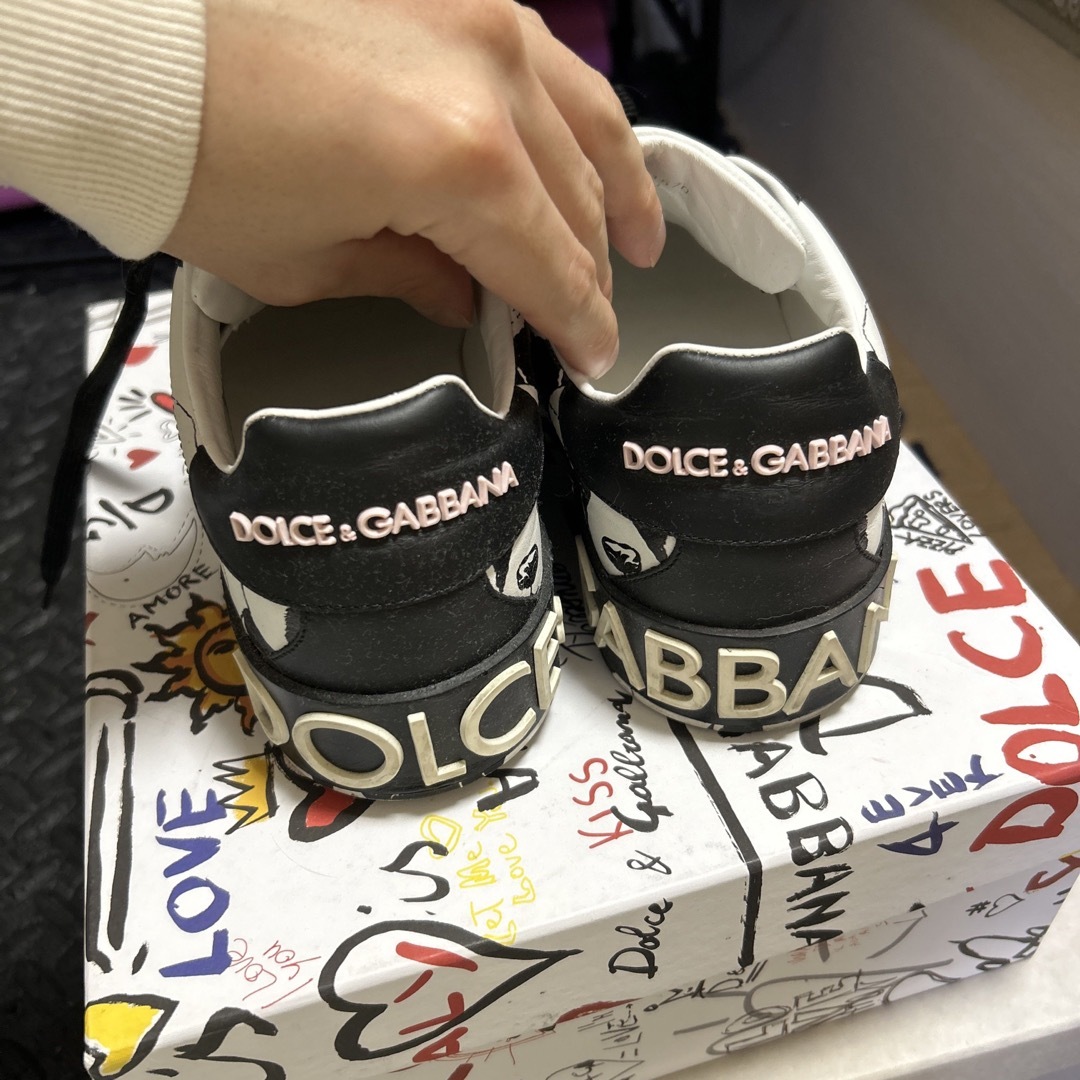 DOLCE&GABBANA(ドルチェアンドガッバーナ)のDOLCE&GABBANA パンダ レディースの靴/シューズ(スニーカー)の商品写真