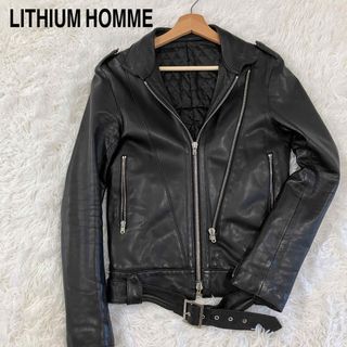 LITHIUM HOMME - リチウムオムLITHIUM HOMME レザーライダースジャケット　1