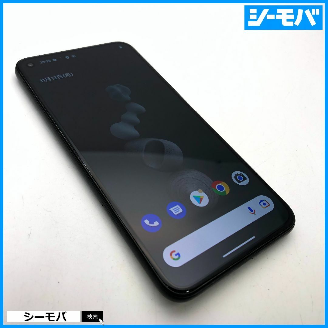 1079 SIMフリー Google Pixel 5 128GB ブラック13