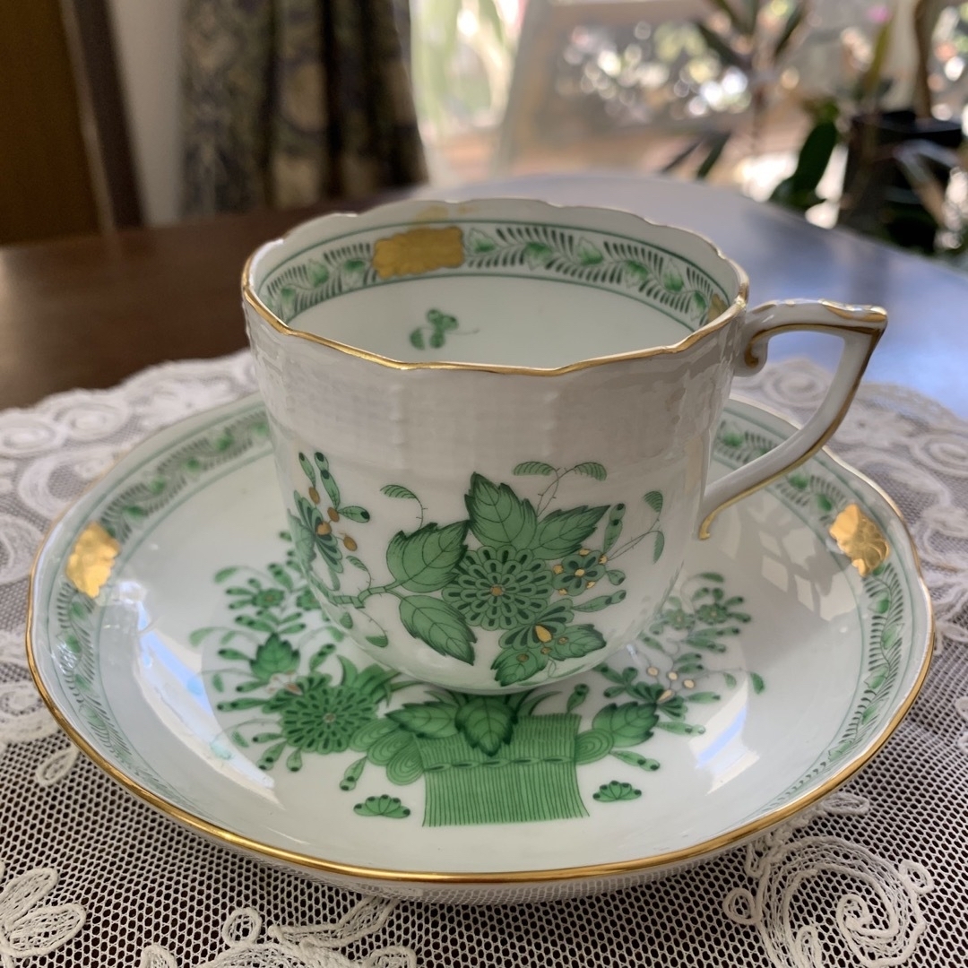 Herend - ヘレンド インドの華 ①コーヒーカップ&ソーサーの通販 by