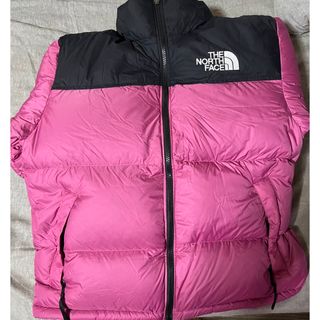 ノースフェイス(THE NORTH FACE) ダウンジャケット(ピンク/桃色系)の