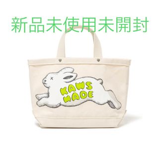 ヒューマンメイド(HUMAN MADE)のHUMAN MADE KAWS MADE TOTE BAG SMALL(トートバッグ)