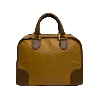 ロエベ LOEWE オールレザー ロゴ スクエア ワンショルダー バッグ ハンド