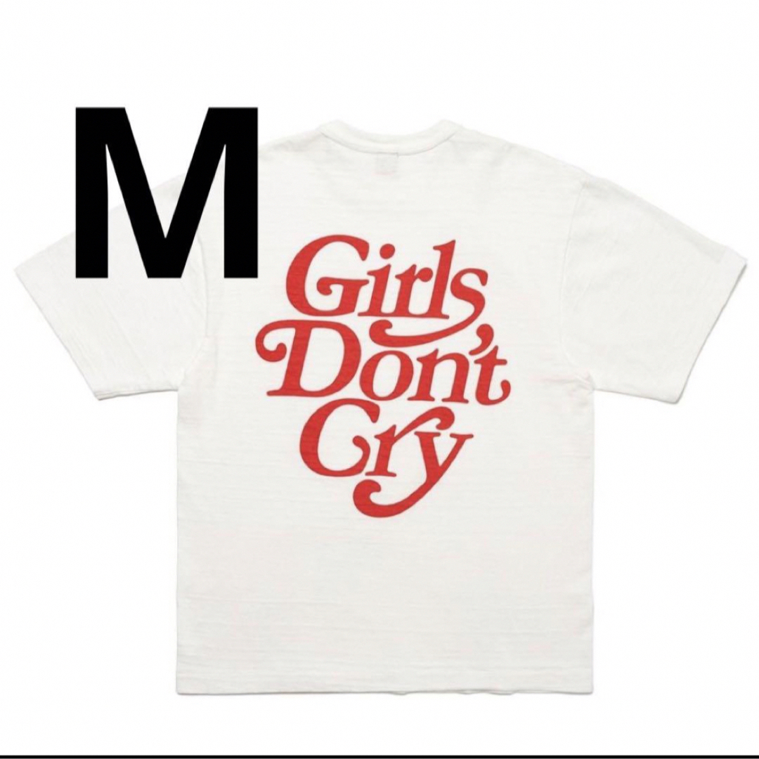 新品 HUMAN MADE x Girls Don't Cry ホワイト Mトップス