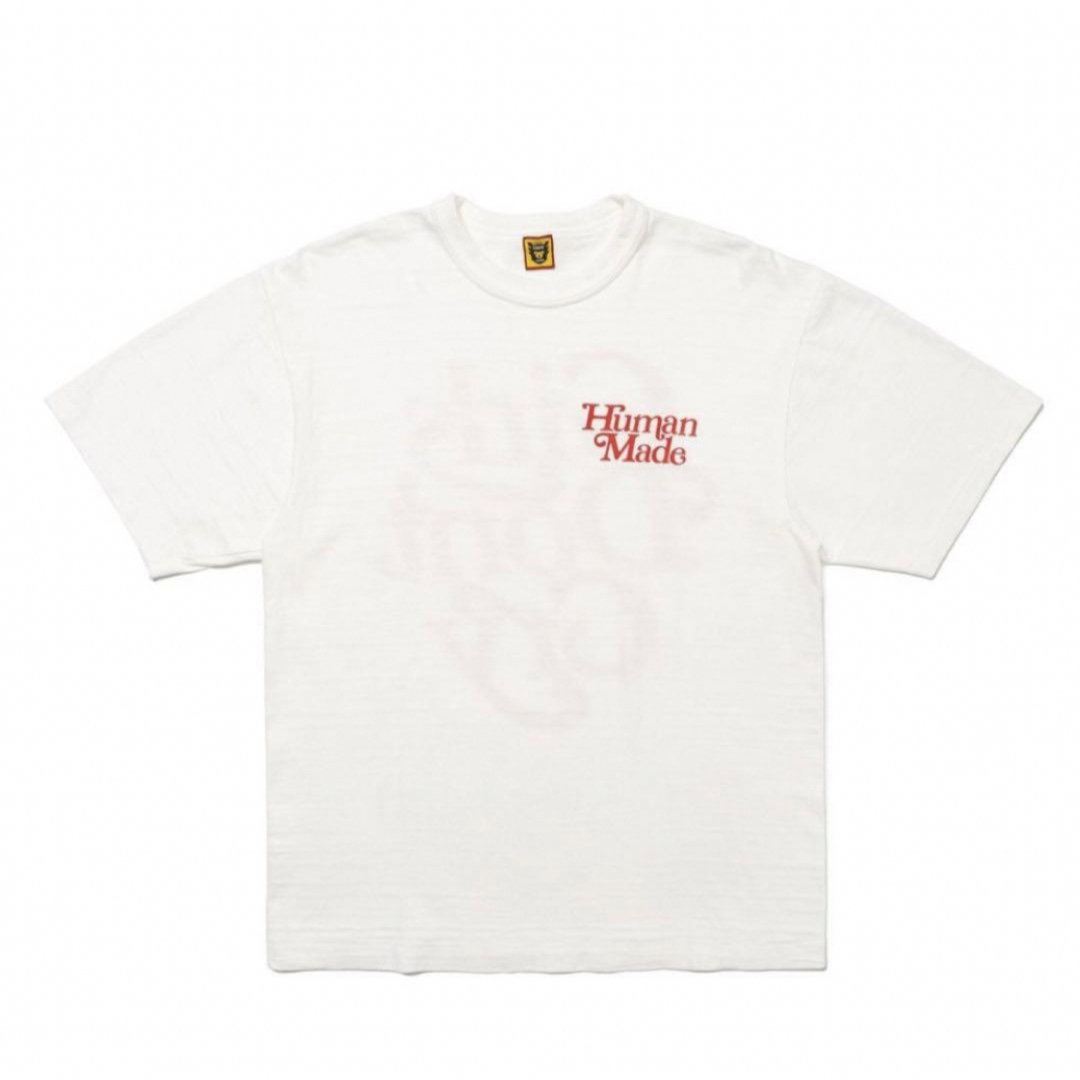 HUMAN MADE × Girls Don’t Cry white tee L