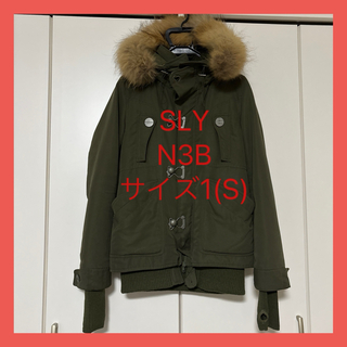 SLY N3B コート　ブラック　モッズコート