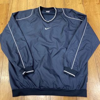 NIKE GOLF Vネック プルオーバー ナイキ 赤黒 XL ビッグシルエット