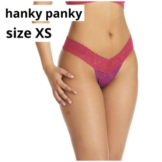 ハンキーパンキー(HANKY PANKY)のハンキーパンキー　hanky panky 3610 タンガショーツ　XS(ショーツ)