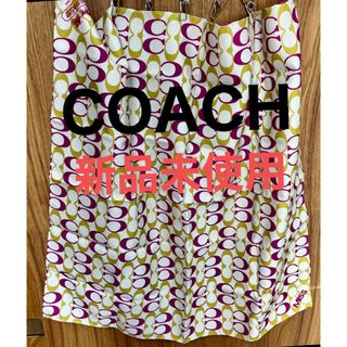 コーチ(COACH)の⭐️ S A L E❗️新品 COACH 　ストール　大判ハンカチ　風呂敷 (ハンカチ)