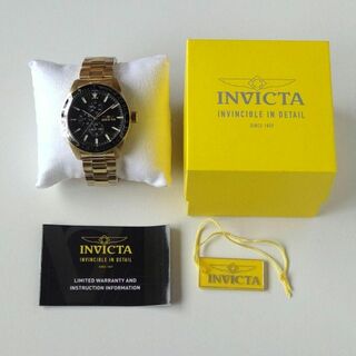 INVICTA - インビクタ新品メンズ腕時計45mmクロノグラフ クォーツ