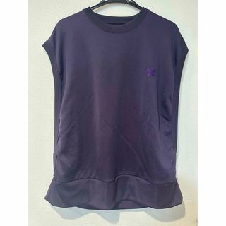 ニードルス(Needles)のNeedles ニードルズ Sleeveless Tee ノースリーブ パープル(Tシャツ/カットソー(半袖/袖なし))