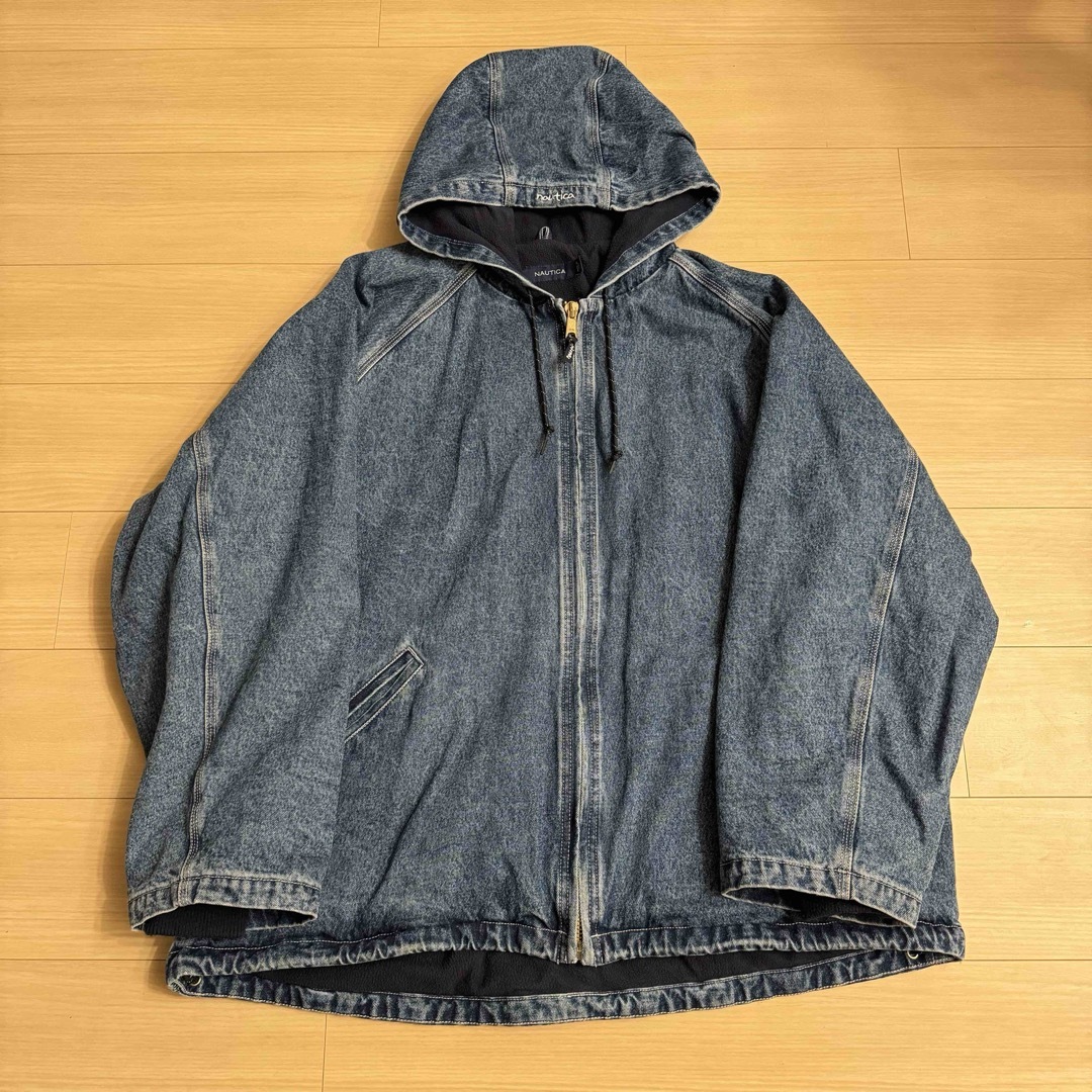 NAUTICA Hooded Denim Jacket ノーティカ ネイビー - ジャケット/アウター