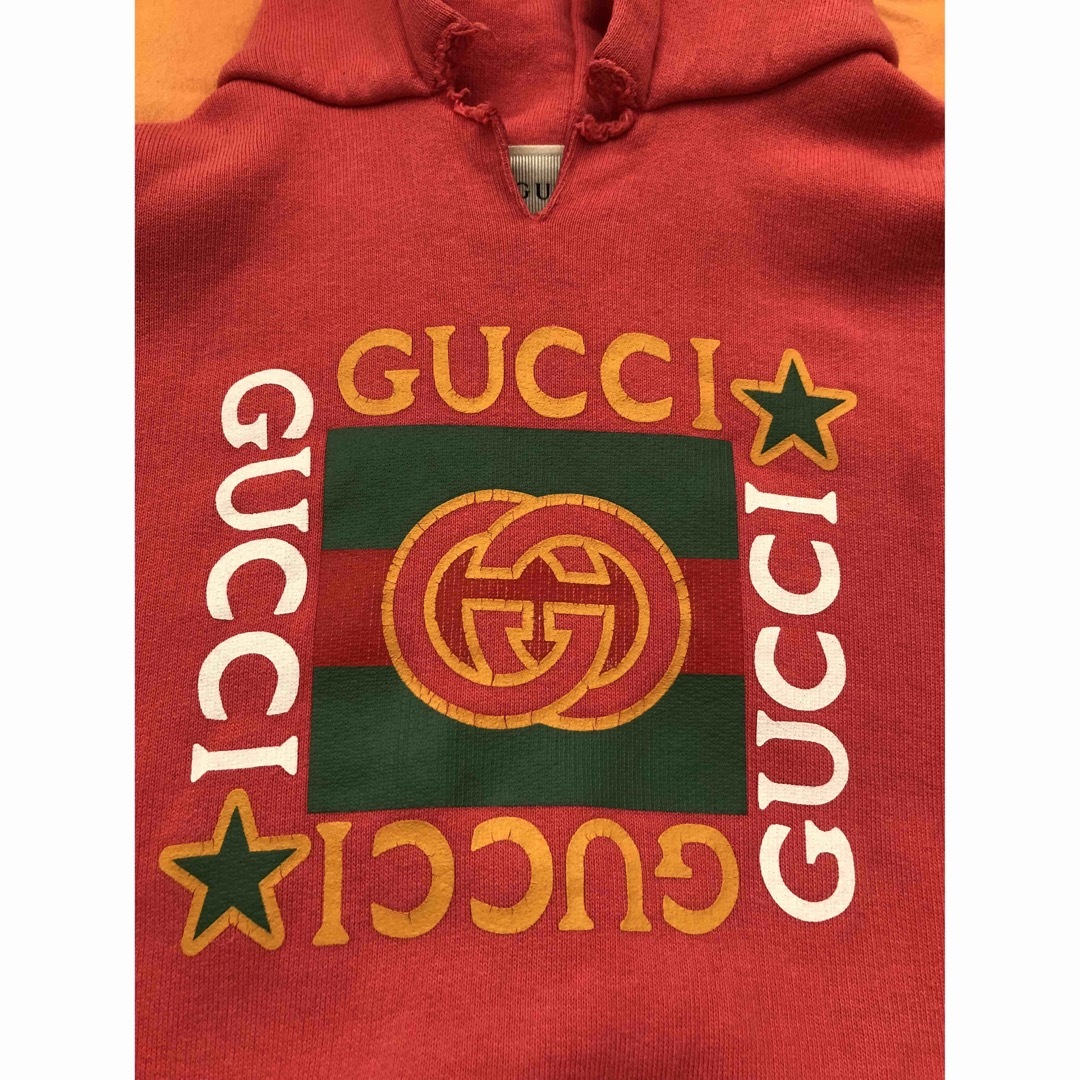 Gucci(グッチ)のキッズ　パーカー　GUCCI　グッチ　正規品　付属無 キッズ/ベビー/マタニティのキッズ服女の子用(90cm~)(ジャケット/上着)の商品写真