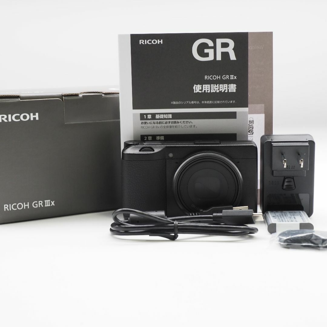 ★元箱付き・ショット数263回の新品級★ RICOH GR IIIx #2687
