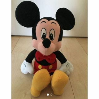 ディズニー(Disney)の【美品】ミッキーマウス　ぬいぐるみ（ディズニーキャラクター）(ぬいぐるみ)