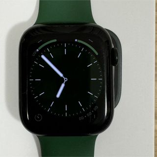 アップルウォッチ(Apple Watch)のApple Watch 7 グリーン 45mm アルミニウム GPSモデル(その他)