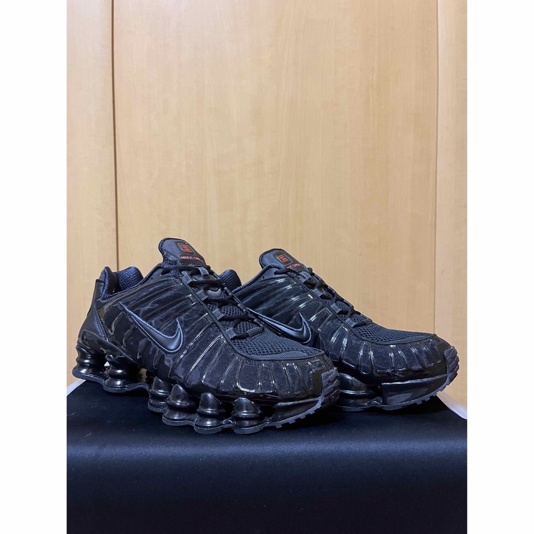 Nike WMNS Shox TL Black and Max Orange