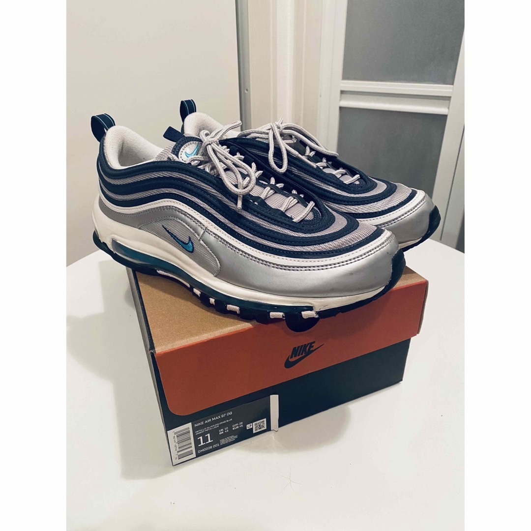 NIKE(ナイキ)のNike AIR MAX 97 OG /SILVER/ BLUE メンズの靴/シューズ(スニーカー)の商品写真