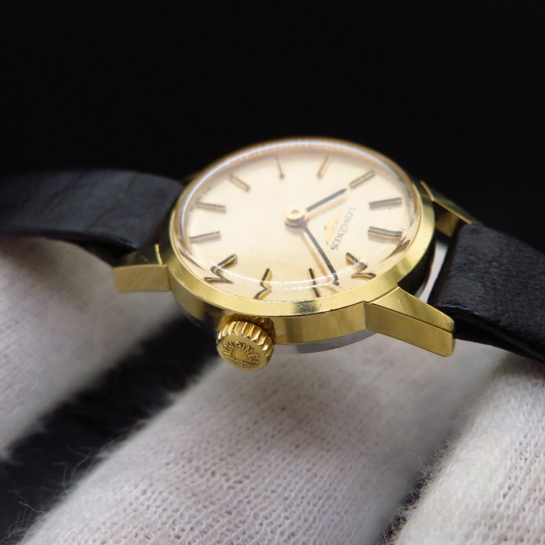 LONGINES(ロンジン)のLONGINES 手巻き腕時計 ゴールド L817.4 ビンテージ レディースのファッション小物(腕時計)の商品写真