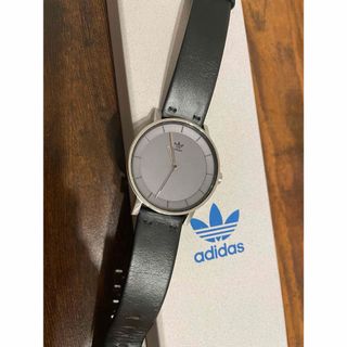 アディダス(adidas)のadidas 腕時計 District_L1 silver black(腕時計(アナログ))