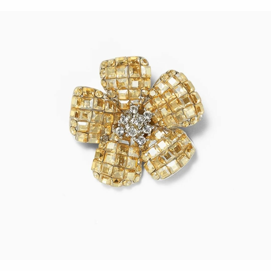 FOXEY BOUTIQUE(フォクシーブティック)のFoxey/BROOCH "FLEUR"/シャンパン レディースのアクセサリー(ブローチ/コサージュ)の商品写真