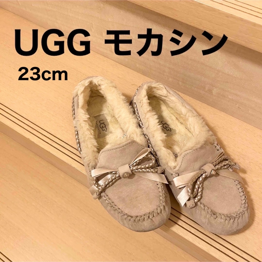 UGG モカシン スリッポン アグ靴 シューズ 23cm