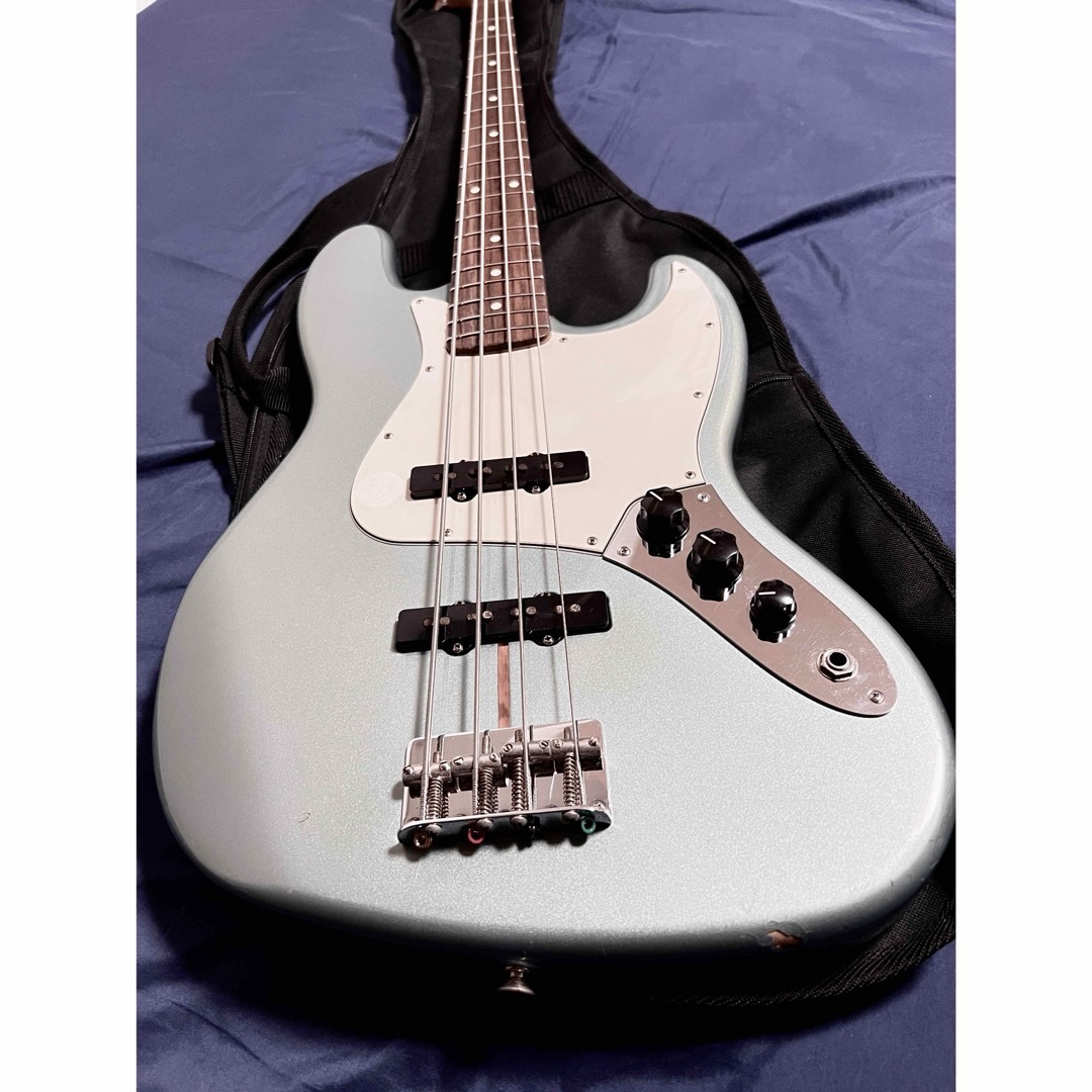 Fender(フェンダー)のFender Mexico Standard Jazz Bass  ブルーアガベ 楽器のベース(エレキベース)の商品写真