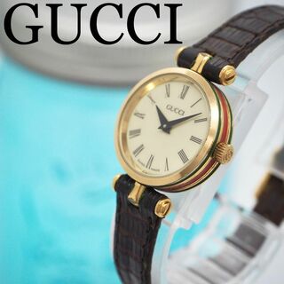 グッチ(Gucci)の674 GUCCI グッチ時計　レディース腕時計　シェリーライン　サイドライン(腕時計)
