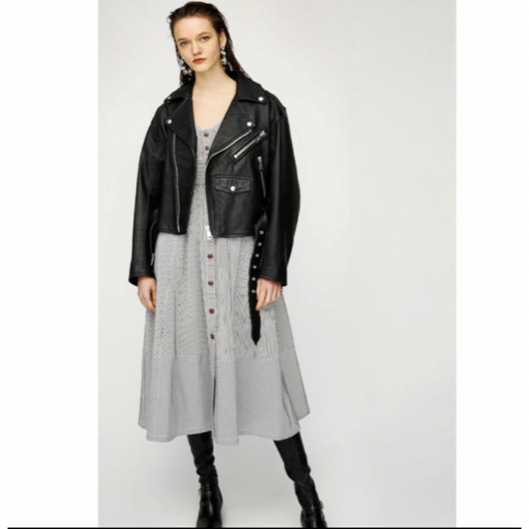 moussy - LEATHER RIDERS レザーライダースジャケット moussyの moussy - LEATHER RIDERS レザーライダースジャケット moussyの