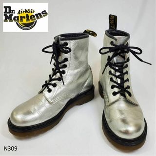 ドクターマーチン(Dr.Martens)のN309　Dr.Martens　ドクターマーチン　11821 　シルバー　37(ブーツ)