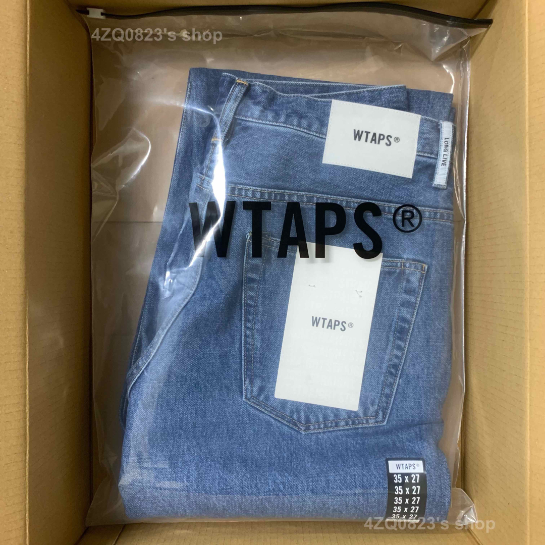 WTAPS BLUES STRAIGHT TROUSERS DENIM L WTAPS BLUES STRAIGHT TROUSERS DENIM L