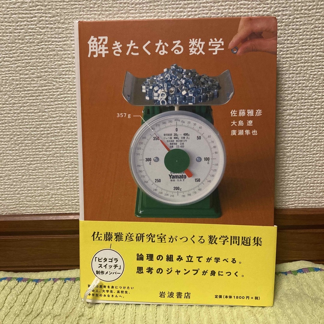 岩波書店(イワナミショテン)の解きたくなる数学 エンタメ/ホビーの本(科学/技術)の商品写真