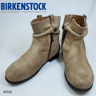 ビルケンシュトック(BIRKENSTOCK)のN316　レア　BIRKEN STOCK　ビルケン　サイドジップ　サーニア　39(ブーツ)