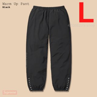 すぐに購入しますSUPREME 23AW WARM UP PANT 黒 サイズM - その他