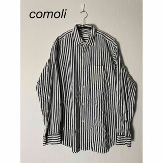 COMOLI 21SS コットンシルクプルオーバーシャツ　コモリ