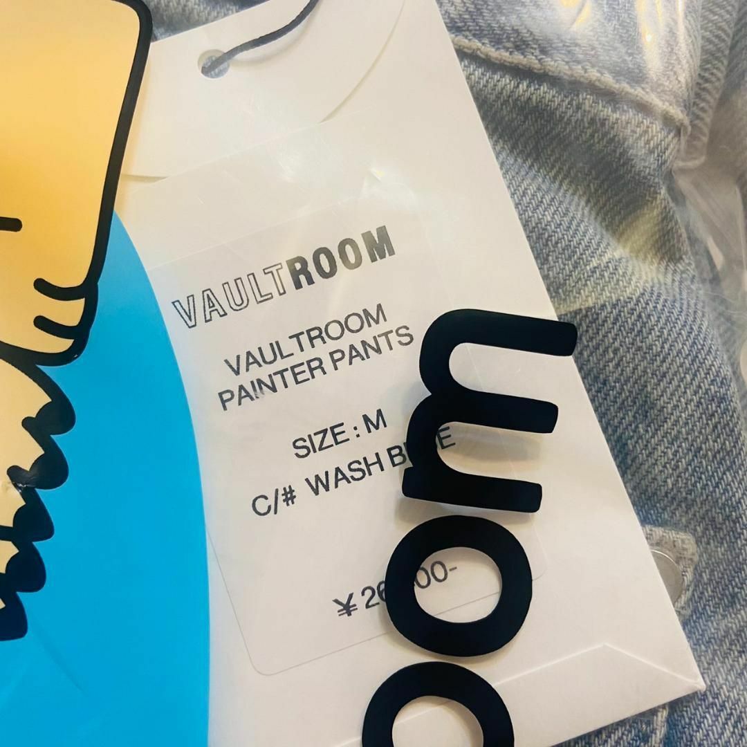 VAULTROOM PAINTER PANTS M 新品未開封 デニムパンツの通販 by VAULTROOM PAINTER PANTS M 新品未開封 デニムパンツの通販 by
