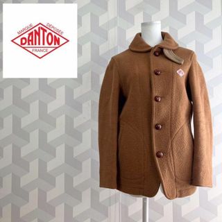 DANTON - 【ダントン】状態○ サイズ36定番 ウールモッサシングルコート茶danton.