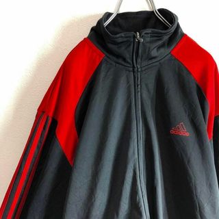 アディダス(adidas)のadidas アディダス　トラックジャケット　2XL ワンポイントロゴ　メンズ(ジャージ)