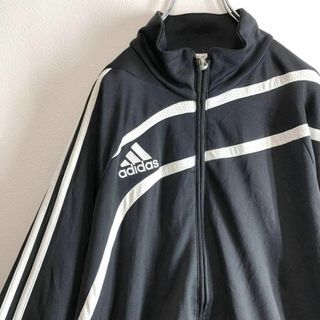 アディダス(adidas)のadidas アディダス　XL トラックジャケット　ワンポイントロゴ　ビッグロゴ(ジャージ)