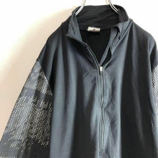 ナイキ(NIKE)のNIKE ナイキ　トラックジャケット　ワンポイントロゴ　XL 蛇柄メンズ　古着(ジャージ)