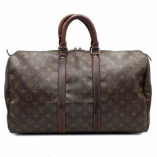 【限定価格】LOUIS VUITTON ルイヴィトン ボストンバッグ モノグラム キーポル45 Keepall45 トラベルバッグ ブラウン 茶 かばん 鞄 メンズ レディース 男女兼用 M41428    ゴールド金具 ユニセックス 定番【品】