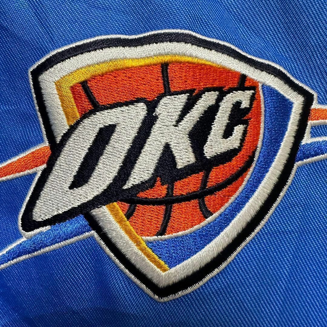 adidas(アディダス)のadidas アディダス　M OKC ワンポイントロゴ　古着　メンズ　刺繍ロゴ メンズのトップス(ジャージ)の商品写真