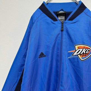 アディダス(adidas)のadidas アディダス　M OKC ワンポイントロゴ　古着　メンズ　刺繍ロゴ(ジャージ)