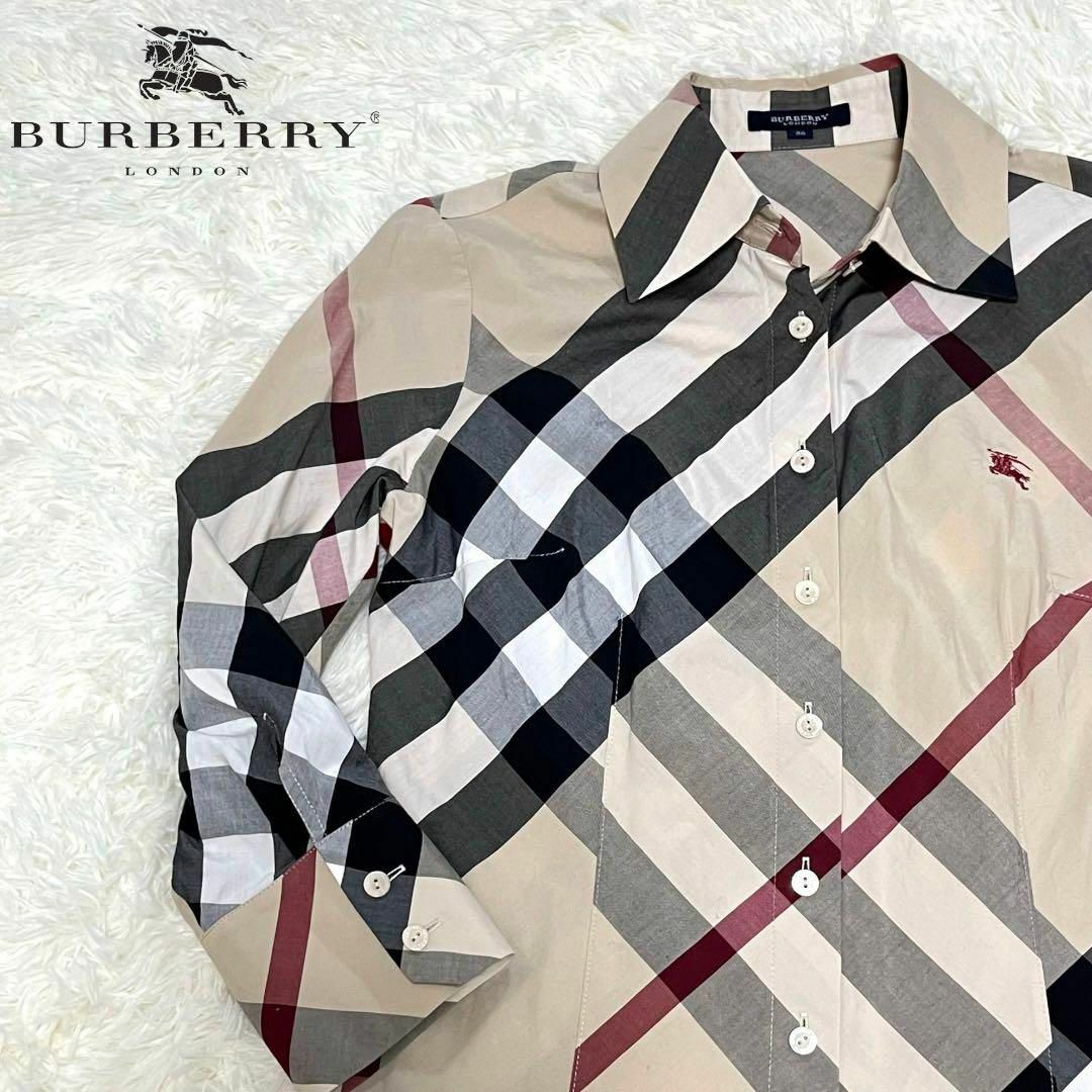 GINGER掲載商品】 BURBERRY バーバリー ロンドン メガ チェック シャツ