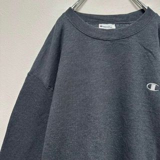 チャンピオン(Champion)のchampion チャンピオン　トレーナー　スウェット　グレー　2XL 古着(スウェット)